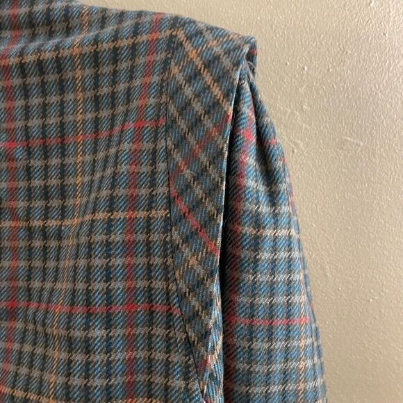 Vintage Avoca Collection Ireland Made Handwoven Lined Wool Plaid Jacket Medium - Picture 12 of 12
